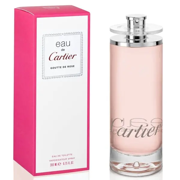 CARTIER GOUTTE EAU DE ROSE WOMEN EDT 200ML