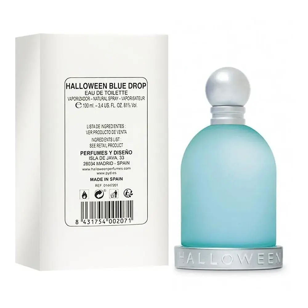 POZO HALLOWEEN BLUE DROP WOMAN EDT 100ML TESTER