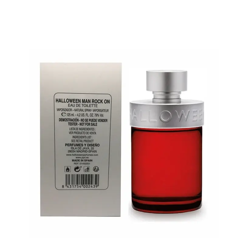 POZO HALLOWEEN MEN ROCK ON 125ML TESTER