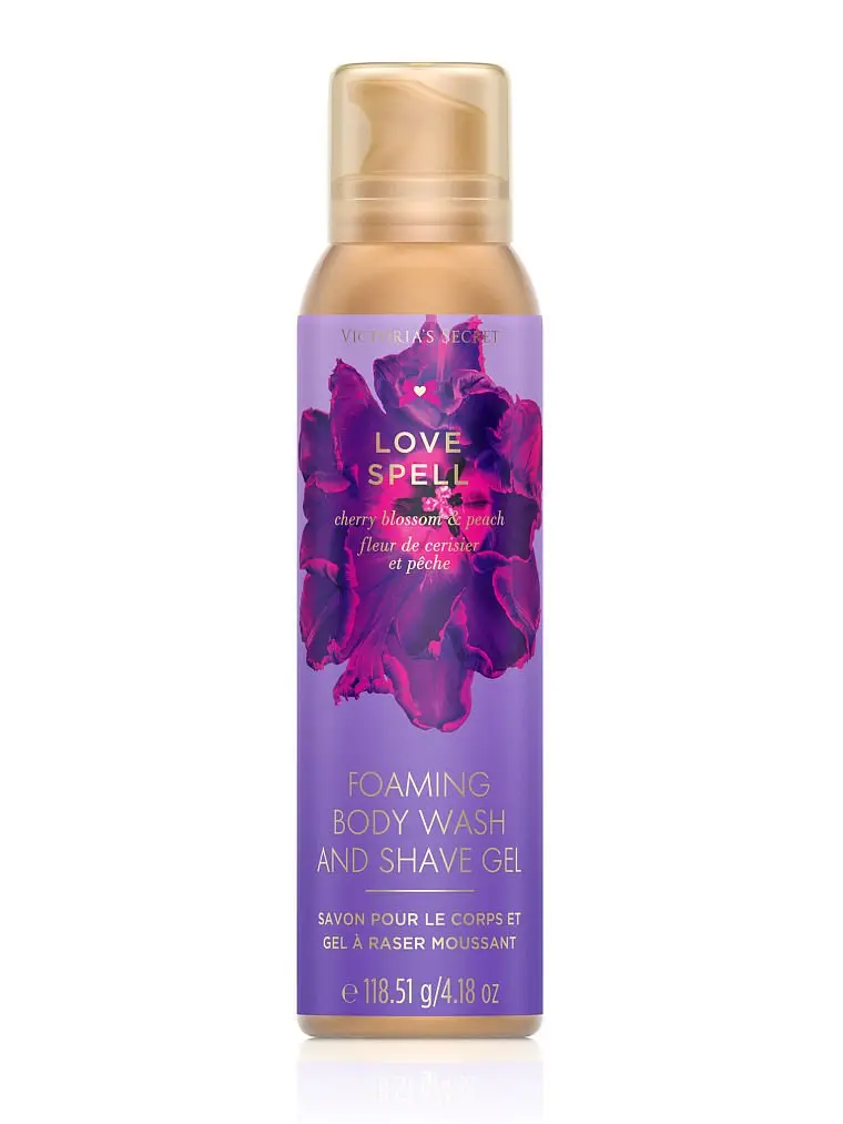 VICTORIA SECRET LOVE SPELL FOAMNG BODY WASH 125ML