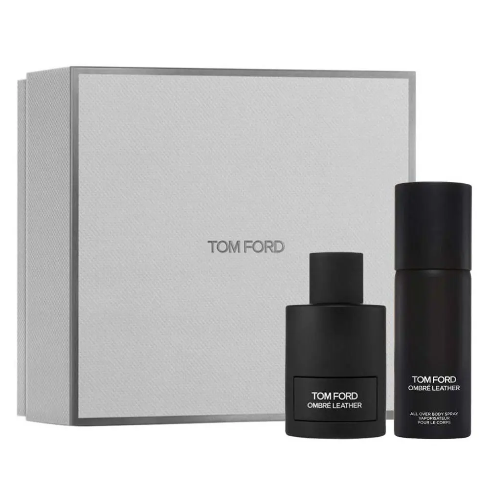 TOM FORD GIFT SET OMBRE LEATHER UNISEX EDP100ML+DEO 150ML