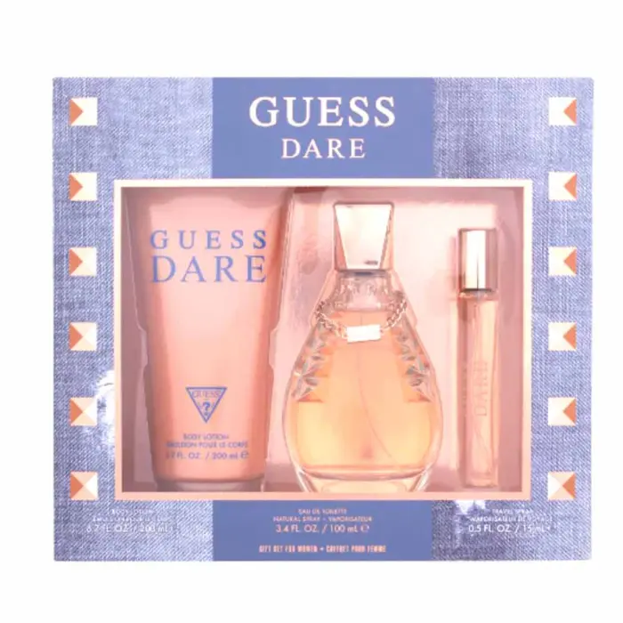 GUESS DARE WOMEN SET EDT100ML+TS15ML+BL200ML