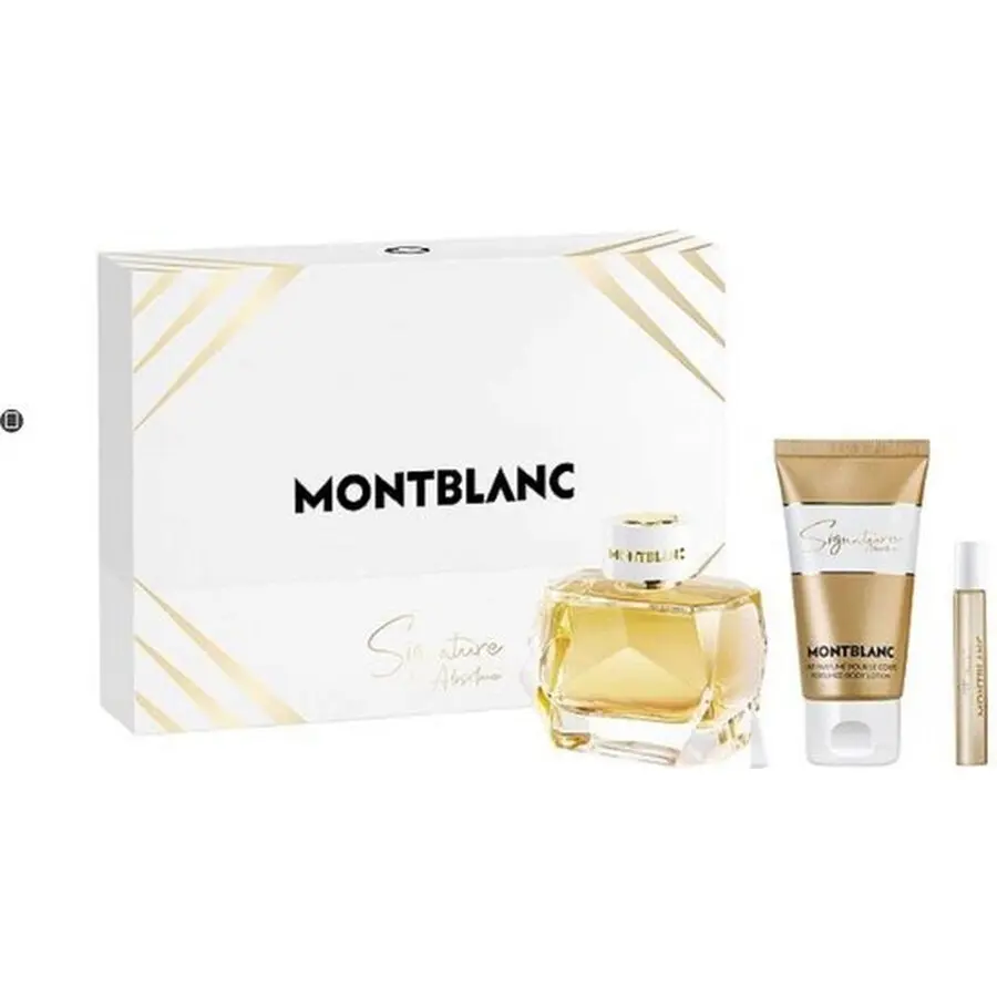 MB SIGNATURE ABSOLUE WOMEN SET EDP 90ML+EDP 7.5ML+BL 100ML 