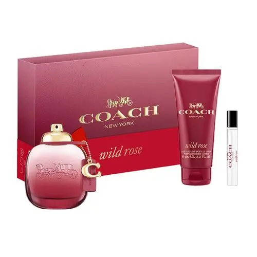 COACH WILD ROSE WOMEN SET EDP 90ML + EDP 7.5ML + BL 100ML 
