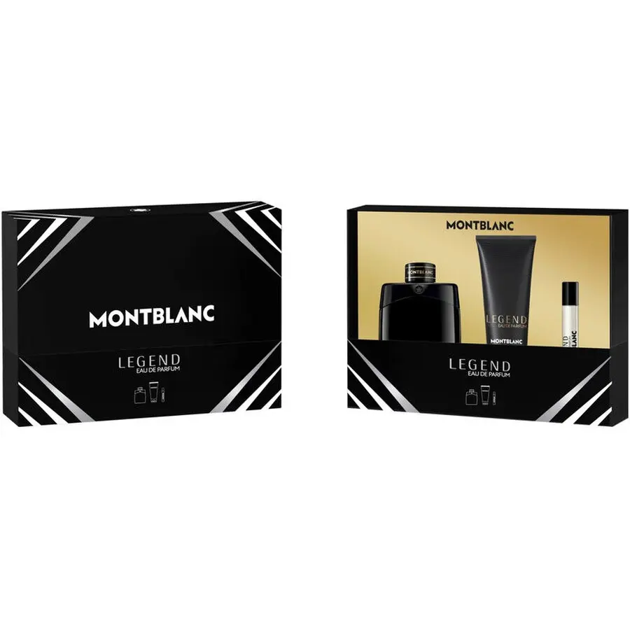 MB LEGEND MEN SET EDP 100ML + EDP 7.5ML + SG 100ML 