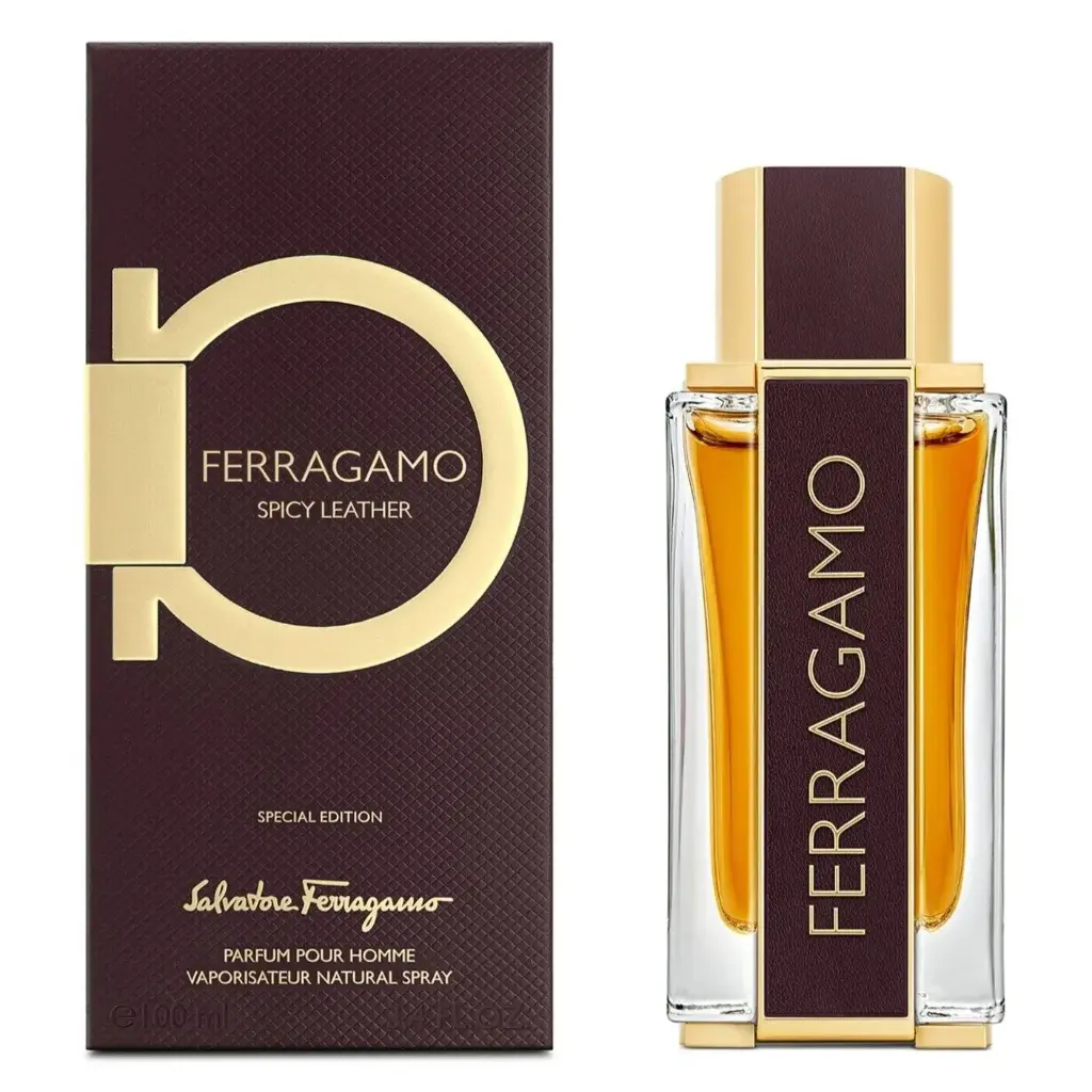 FERRAGAMO SPICY LEATHER PARFUM MEN 100ML 