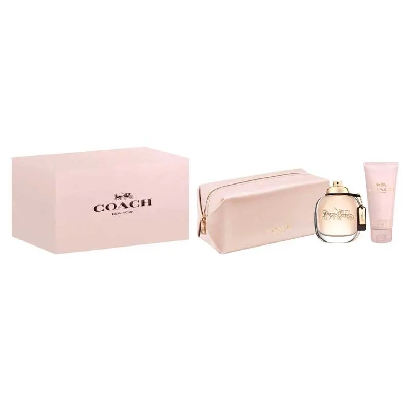 COACH WOMEN SET EDP 90ML+BL 100ML+POUCH