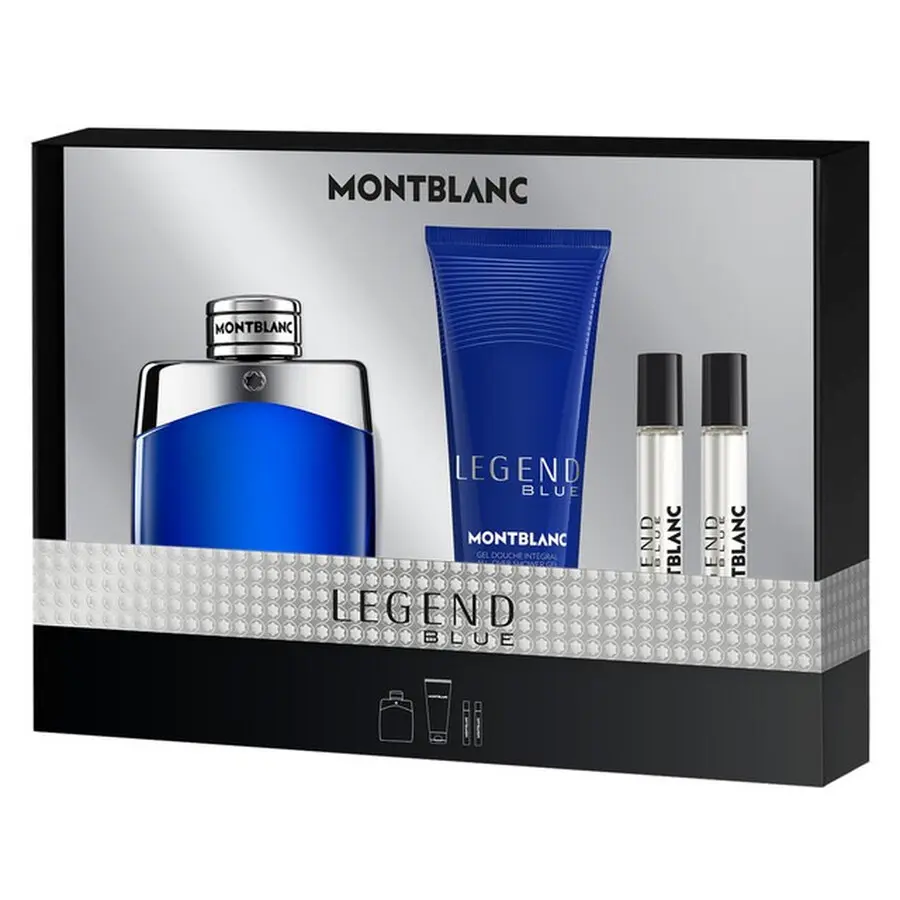MB LEGEND BLUE MEN SET EDP 100ML+SG 100ML+EDP 2 X 7.5ML