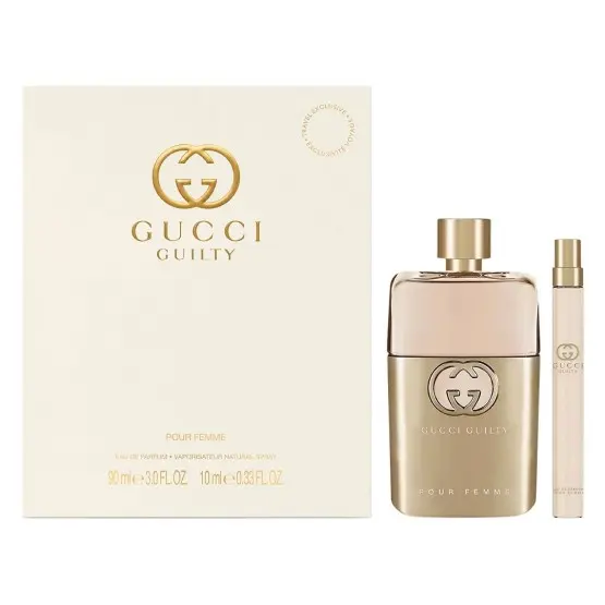 GUCCI GUILTY WOMEN SET EDP 90ML+EDP 10ML