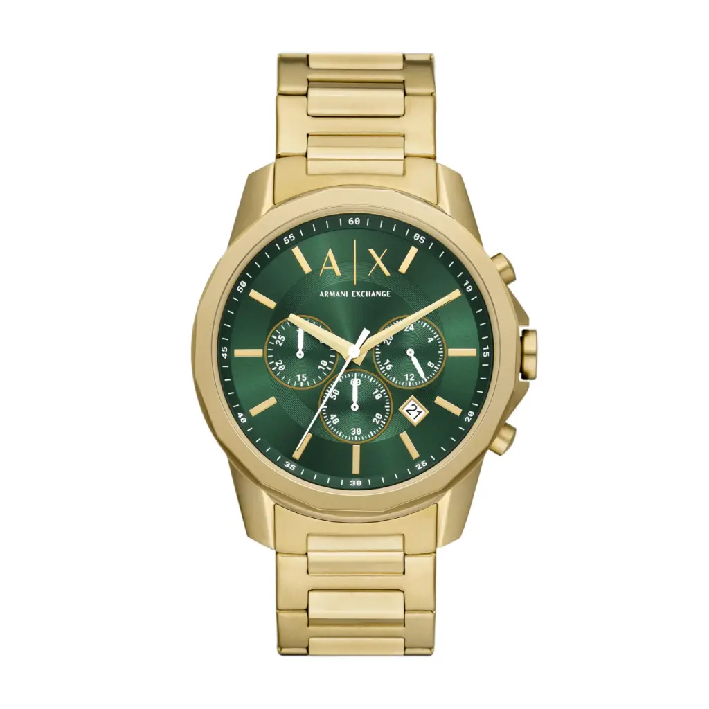 AX1746 ARMANI ANALOG GREEN DIAL MEN'S WATCH 