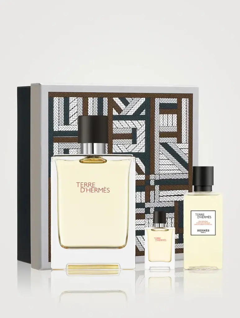 TERRE D HERMES MEN SET EDT 100ML+EDT 5ML+SG 40ML