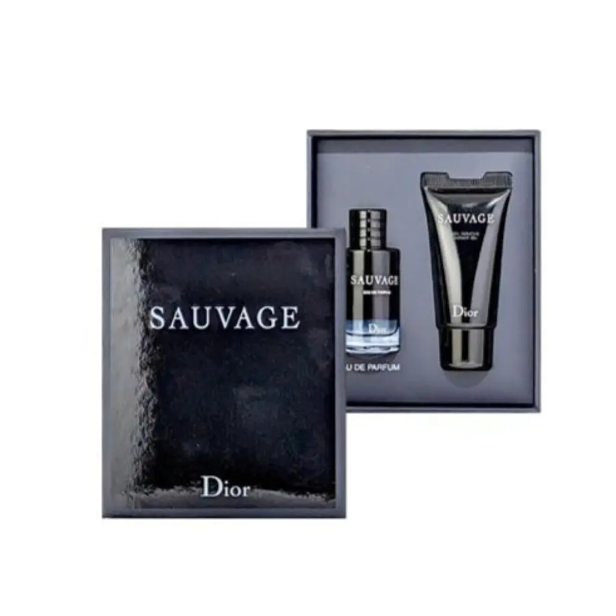 DIOR SAUVAGE MEN MINI SET EDP10ML+SG20ML