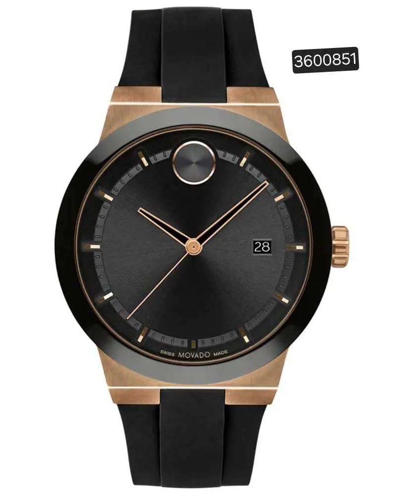 3600851 MOVODA SILICON  MEN WATCH