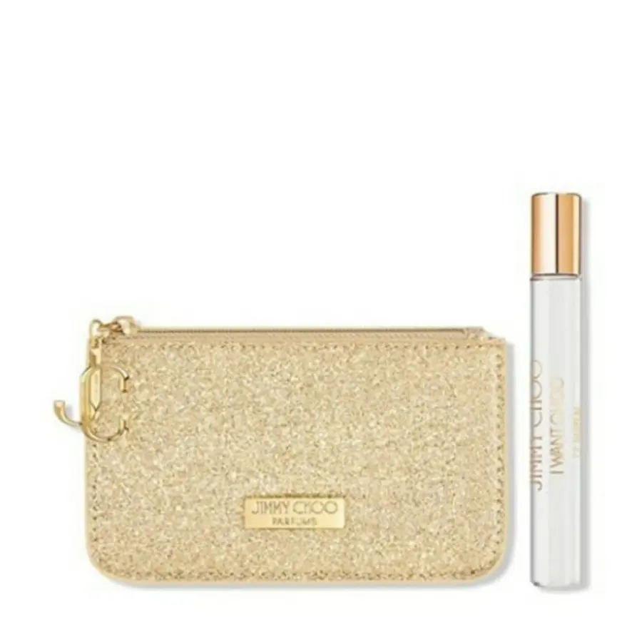 JIMMY CHOO I WANT CHOO WOMEN EDP 7.5ML MINI+PURSE
