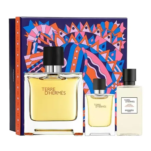 [3346130413059] TERRE D HERMES MEN SET EDP 75ML + 12.5ML +ASL 40ML