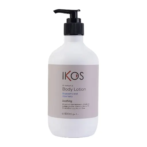 [769293576967] IKOS BODY LOTION ALOEVERA AND BLUEBERRY 500ML