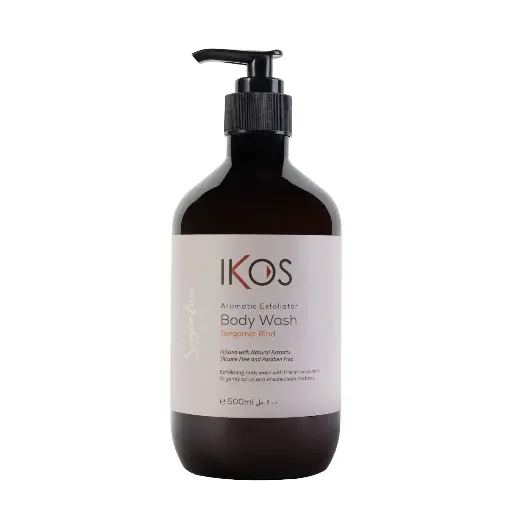[769293576912] IKOS EXFOLIATING BODY WASH BERGAMOT RIND 500ML