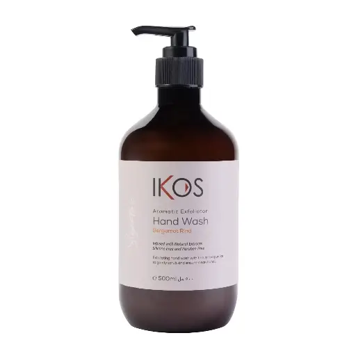 [769293576936] IKOS EXFOLIATING HAND WASH BERGAMOT RIND 500 ML