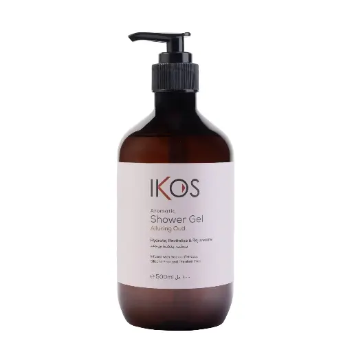 [769293577230] IKOS SHOWER GEL ALLURING OUD 500ML