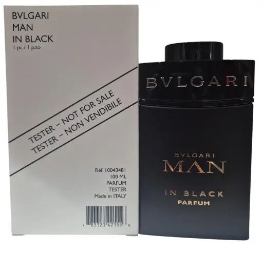 [783320421556] BLV MAN IN BLACK PARFUM 100ML TESTER