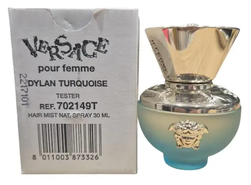 [8011003873326] VERSACE DYLAN TURQUOISE HAIR MIST WOMEN TESTER 30ML
