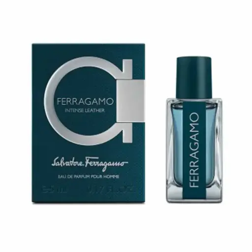 [8052464890866] FEREGAMO INTENSE LEATHER MEN EDP 5ML MINI 