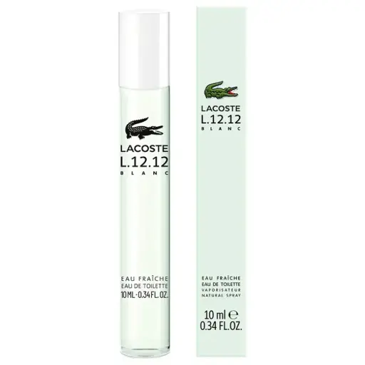 [3616302026418] LACOSTE L1212 BLANC EAU FRAICHE MEN EDT 10ML MINI