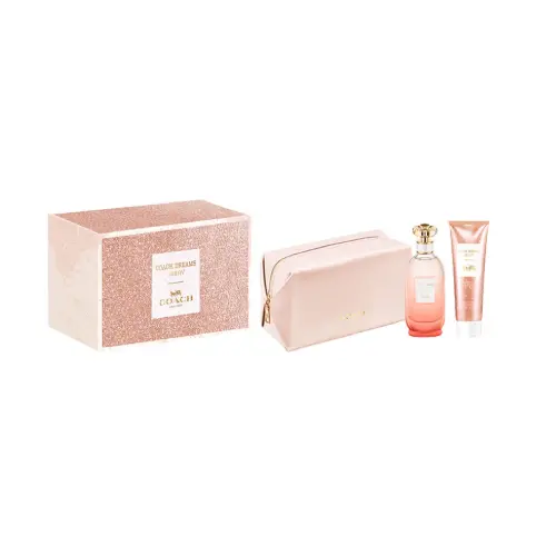 [3386460147033] COACH DREAM SUNSET WOMEN SET EDP 90ML+BL 100ML+POUCH