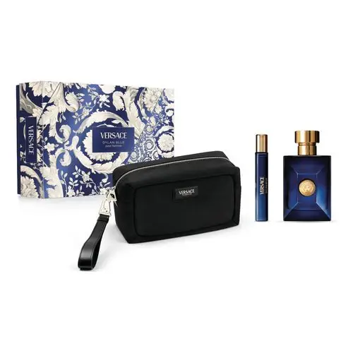 [8011003903030] VERSACE MEN DYLAN BLUE SET EDT 100ML+EDT 10ML+BLACK POUCH