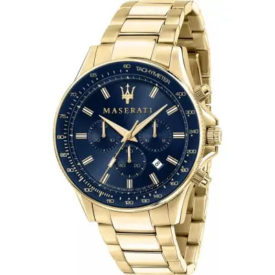 [R8873640008] R8873640008 MASERATI SFIDA GOLD CHRONOGRAPH WATCH MEN