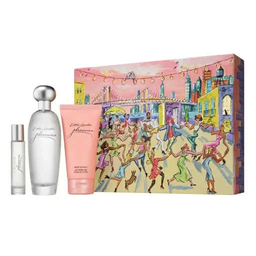 [887167697263] ESTEE LAUDER PLEASURES IN THE MOMENT SET 100 ML EDP +75 ML BL +10 ML EDP