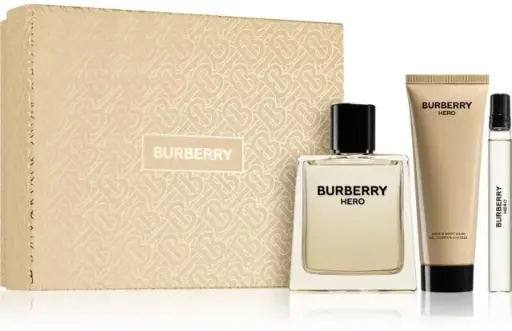 BURBERRY HERO SET EDT 100ML+10ML+75ML