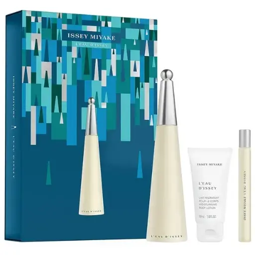 [3423222134426] ISSEY MIYAKE WOMEN SET EDT 100ML+10ML+BL50ML 